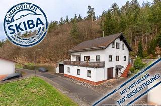 Einfamilienhaus kaufen in 56769 Arbach, Ortsrandlage im ruhigen Arbach: Einfamilienhaus mit Sonnenterrasse und direktem Waldzugang