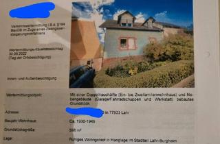 Einfamilienhaus kaufen in 77933 Lahr (Schwarzwald), Lahr (Schwarzwald) - Ein- Zweifamilienhaus zu verkaufen