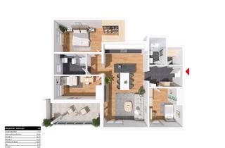 Wohnung kaufen in Erhard-Schnepf-Straße 24, 74206 Bad Wimpfen, Moderne 4.5 Zimmer Obergeschosswohnung im Neubaugebiet