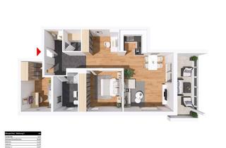 Wohnung kaufen in Erhard-Schnepf-Straße 24, 74206 Bad Wimpfen, Moderne 4 Zimmer Obergeschosswohnung im Neubaugebiet
