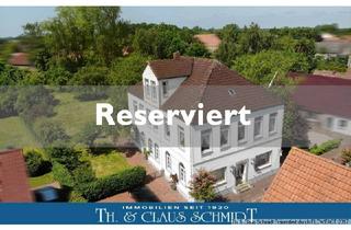 Villa kaufen in 26452 Sande, ***Reserviert*** Altehrwürdige Apothekervilla im historischen Ortskern von Neustadtgödens nahe der Nordsee