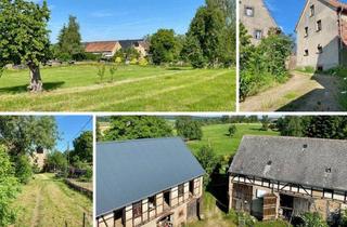 Bauernhaus kaufen in 09306 Rochlitz, 4-Seiten-Fachwerkhof, Kulturdenkmal, sanierungsbedürftig, ca. 1.739 m² BGF