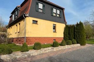 Doppelhaushälfte kaufen in 99636 Rastenberg, Rastenberg - Ein-, Zweifamilienhaus, Doppelhaus in idyllischer Waldrandlage