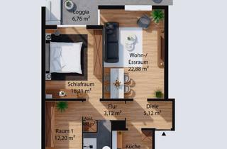 Wohnung kaufen in Alzenauer Strasse, 63791 Karlstein am Main, 3-Zimmer-Erdgeschosswohnung mit Balkon in Karlstein am Main