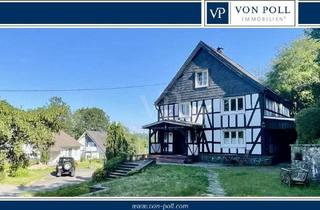 Haus kaufen in 51580 Reichshof, Einzigartiges denkmalgeschütztes Fachwerkhaus Grenze Wiehl