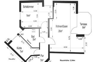 Wohnung mieten in Amselweg, 04416 Markkleeberg, Schöne 2-Zimmer-Wohnung mit Terrasse, Tageslichtbad und Küche in Markkleeberg