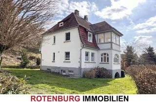 Villa kaufen in 36199 Rotenburg, RESERVIERT - Seltene Gelegenheit: Jugendstil-Villa auf 2.762 qm Grundstück in Rotenburg