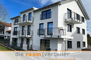 Wohnung kaufen in 83052 Bruckmühl, Erstbezug: Bestlage Bruckmühl mit Bergblick, direkt an der Mangfall & zentrumsnah, 3 Zi DG Wohnung