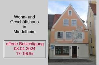 Haus kaufen in 87719 Mindelheim, Mindelheim - oeffene Besichtigung 08.04. 17Uhr - Wohn- und Geschäftshaus Minde