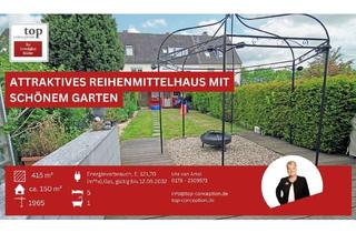Haus kaufen in 51371 Leverkusen / Hitdorf, Leverkusen / Hitdorf - Attraktives Reihenmittelhaus mit schönem Garten*provisionsfrei
