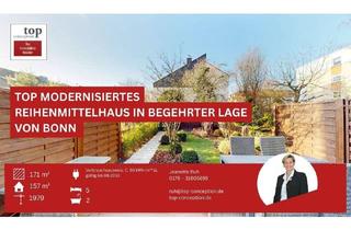 Haus kaufen in 53117 Bonn, Bonn - Top modernisiertes Reihenmittelhaus in begehrter Lage von Bonn *provisionsfrei