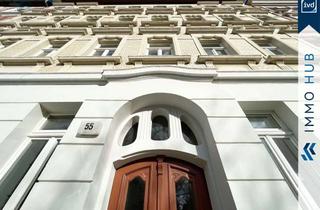 Wohnung kaufen in 04229 Plagwitz, ++ 4,5 % Perfektes Renditeobjekt für Kapitalanleger: Helle Altbau-Wohnung mit Stuckverzierungen ++