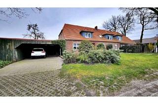 Haus kaufen in 27404 Ostereistedt, immo-schramm.de: Sehr gepflegte Resthof-Haushälfte mit Scheunen-/Nebentrakt