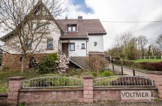 Einfamilienhaus kaufen in 66578 Schiffweiler, KLEIN ABER FEIN - angebautes Einfamilienhaus mit Doppelgarage und großem Grundstück!