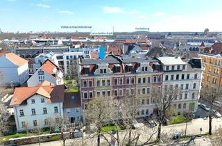 Wohnung kaufen in 04229 Leipzig, Leipzig - Traumhafte Familienwohnung mit großem Balkon, Terrasse und Gartenanteil - zum Selbstausbau