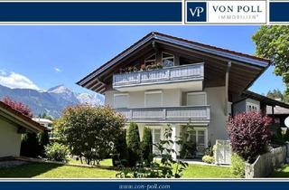 Wohnung kaufen in 82467 Garmisch-Partenkirchen, Garmisch-Partenkirchen - NEUER PREIS: Luxuriöse DG-Wohnung mit Privataufzug und Bergpanorama
