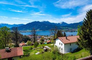 Grundstück zu kaufen in 83684 Tegernsee, Traumhaftes Grundstück mit Panoramablick auf See und Berge