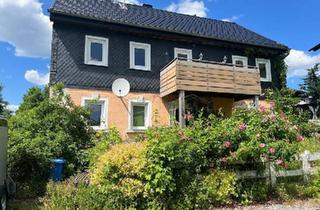 Einfamilienhaus kaufen in 95233 Helmbrechts, Helmbrechts - Einfamilienhaus auf dem Lande, LK Kulmbach, Mietkauf