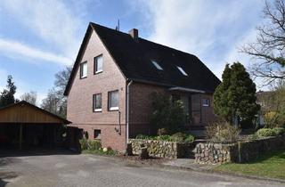 Haus kaufen in 21271 Asendorf, Asendorf - Provisionsfrei! Solides, vermietetes Zweifamilienhaus in absolut ruhiger und idyllischer Wohnlage
