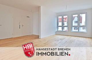 Wohnung kaufen in 28219 Bremen, Bremen - Walle Neubau Exklusive barrierefreie 3-Zimmer-Wohnung mit Sonnenbalkon in begehrter Lage