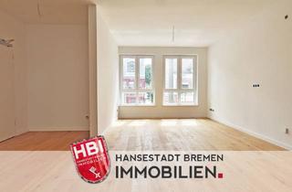 Wohnung kaufen in 28219 Bremen, Bremen - Walle Neubau Exklusive 3-Zimmer-Eigentumswohnung mit Sonnenbalkon in begehrter Lage