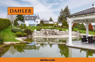 Villa kaufen in 35789 Weilmünster, Luxuriöse Unternehmervilla mit Pool und Badeteich auf parkähnlichem Grundstück