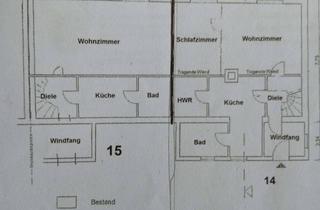 Haus kaufen in 18556 Wiek, Provisionsfrei! Rügen, Wittow, zwei Häuser auf großem Grundstück, KEINE MAKLERANFRAGEN