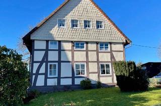 Haus kaufen in 32694 Dörentrup, Dörentrup - Fachwerkhaus inklusive Bauplatz in Ortsteil von Dörentrup