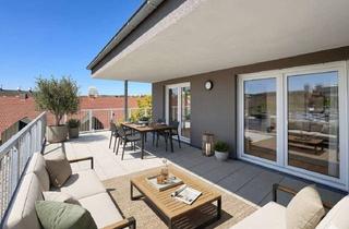 Penthouse kaufen in 67655 Innenstadt, Jetzt besichtigen! KL-City-hochwertige, energieeff. 3 Zi.-Penthousewhg. m. Dachterr. u. Weitblick
