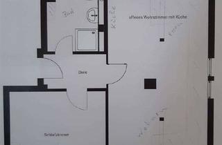 Wohnung mieten in Vogelsang 17a, 18356 Barth, 2-Raum DG-Wohnung * offene Küche * Bad mit DU