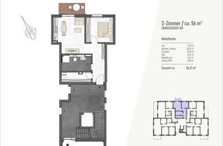 Wohnung mieten in Alexander-Behm-Straße, 23966 Wismar-West, Neubau. Stilvolle kleine 2-Zimmer-Wohnung mit Terrasse in Wismar