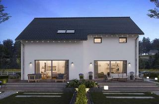Haus kaufen in 04463 Großpösna, Halbierte Baukosten für Ihr Eigenheim! Ein Doppelhaus macht es möglich!