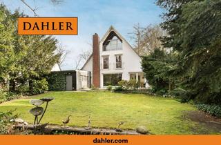 Haus kaufen in 22844 Norderstedt, Bezauberndes, großzügiges Architektenhaus in Top Lage mit Naturteich in Waldnähe von Norderstedt