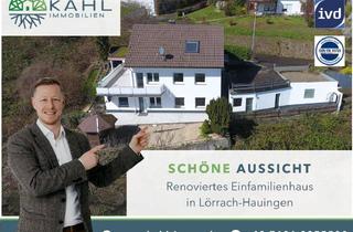 Einfamilienhaus kaufen in 79541 Lörrach, Kaufen & Einziehen: Einfamilienhaus mit Weitblick über Lörrach