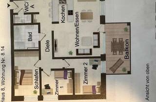 Wohnung mieten in Kapellenstrasse 35, 77855 Achern, Geschmackvolle 4-Zimmer-Wohnung mit Balkon und Einbauküche in Achern