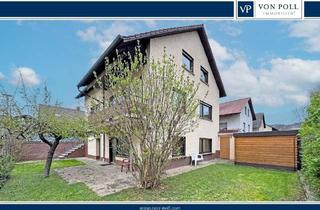 Haus kaufen in 69502 Hemsbach, Hemsbach - Gemütliches Zweifamilienhaus mit vielseitigen Nutzungsmöglichkeiten und großem Garten