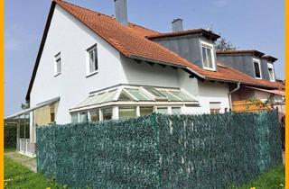 Haus kaufen in 91595 Burgoberbach, Burgoberbach - Charmantes 140 qm Haus mit versetzten Wohnebenen und WINTERGARTEN zur Sonnenterrasse