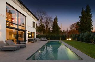 Villa kaufen in 82064 Straßlach-Dingharting, Neubau: Highend-Villa in stylischer Ästhetik mit Pool