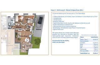 Wohnung kaufen in Hauptstraße 92, 73117 Wangen, ! wow mit Gartenanteil & Stellplatz ! Beeindruckende 3,5-Zimmer-Wohnung mit Terrasse und 73 m²!