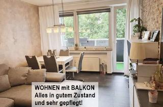 Wohnung kaufen in 51381 Quettingen-Biesenbach, MODERNE, SEHR GEPFLEGTE WOHNUNG mit BALKON und "EN-SUITE-BAD"!