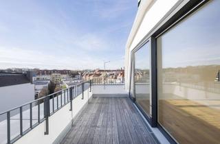 Wohnung kaufen in 81543 Au-Haidhausen, Erstbezug - Exklusive Dachgeschosswohnung im sanierten Altbau mit Dachterrasse in der Au!
