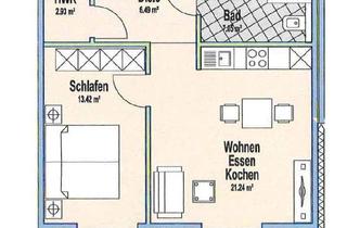 Wohnung mieten in 48366 Laer, Kleine Mietwohnung (57 m² Wohnfläche) im Neubau mit Balkon in Laer!