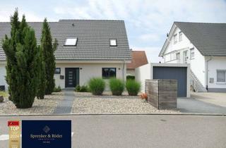 Haus kaufen in 79395 Neuenburg am Rhein, Neuwertige Doppelhauhälfte mit PV-Anlage, Garage & Garten