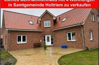 Haus kaufen in 26487 Neuschoo, neu gebautes, hochwertiges 4-Familienhaus in Samtgemeinde Holtriem zu verkaufen