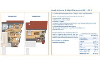 Wohnung kaufen in Hauptstraße 92, 73117 Wangen, Großzügig Wohnen: Entdecken Sie 92 m² auf 2 Etagen mit 2 Balkone - 3,5-Zimmer-Maisonette-Wohnung!