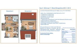 Wohnung kaufen in Hauptstraße 92, 73117 Wangen, Eleganz über 2 Ebenen: Moderne 3,5-Zimmer-Maisonette-Wohnung mit Balkon und 97 m² Wohnfläche!