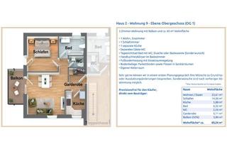 Wohnung kaufen in Hauptstraße 92, 73117 Wangen, Ideal für Single oder Kapitalanleger! Charmante 2-Zi-Wohnung mit Balkon und 60 m² Wohnfläche!