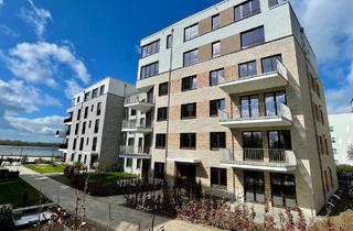 Wohnung kaufen in 22880 Wedel, Wedel - 2 Balkone mit Elbblick in den Schulauer Hafenterrassen Haus 3 Fertigstellung Erstbezug: MaiJuni 2024