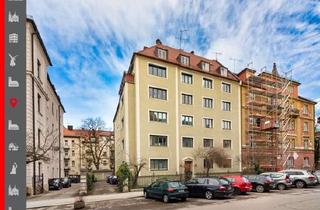 Wohnung kaufen in 80801 Schwabing, Bestlage München - Schwabing! Renovierungsbedürftige 3,5-Zimmer-Erdgeschosswohnung