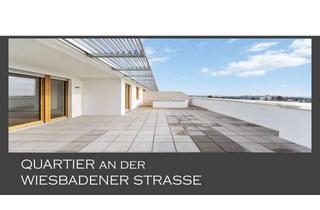 Wohnung mieten in Wiesbadener Straße 74-78, 65197 Klarenthal, NEUBAU ERSTBEZUG! Lichtdurchflutete Penthaus-Wohnung mit riesiger Dachterrasse und Panoramablick